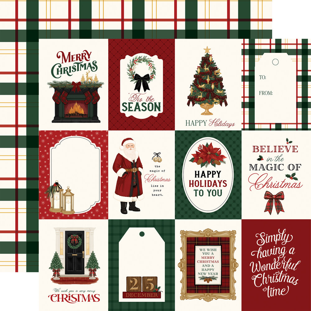 Carta Bella Classic Christmas 12x12 Inch Collection Kit (CBCC519016)
