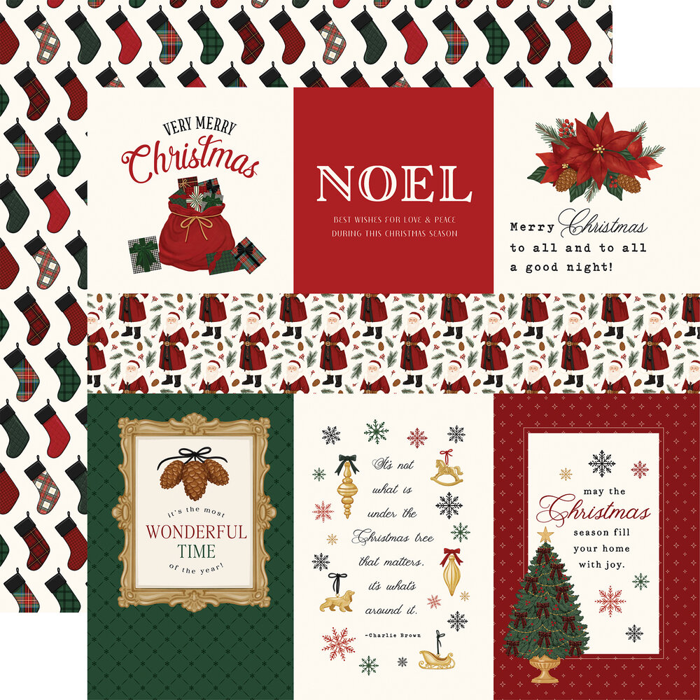 Carta Bella Classic Christmas 12x12 Inch Collection Kit (CBCC519016)