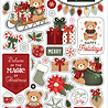 Carta Bella Have A Beary Christmas Puffy Stickers (CBBC518066)