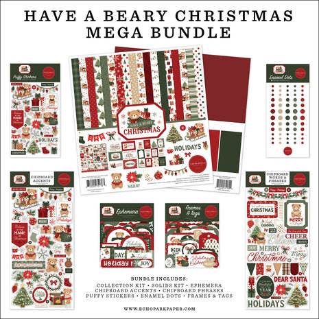 Carta Bella Have A Beary Christmas Mega Bundle (CBBC518050)
