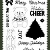 Carta Bella Have A Beary Christmas Designer Stamp Set Holiday Cheer (CBBC518045) Carta Bella Have A Beary Christmas Designer Stamp Set Holiday Cheer (CBBC518045)