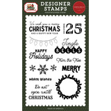 Carta Bella Have A Beary Christmas Designer Stamp Set Do Not Open (CBBC518046)