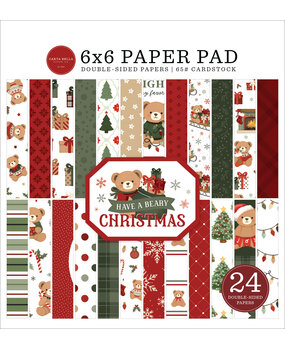 Carta Bella Have A Beary Christmas 6x6 Inch Paper Pad (CBBC518023)