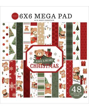 Carta Bella Have A Beary Christmas 6x6 Inch Cardmakers Mega Pad (CBBC518031)