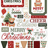Carta Bella Have A Beary Christmas 6x13 Inch Chipboard Words & Phrases (CBBC518022)