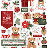Carta Bella Have A Beary Christmas 6x13 Inch Chipboard Accents (CBBC518021)