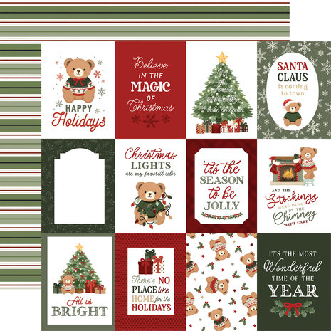 Carta Bella Have A Beary Christmas 12x12 Inch Collection Kit (CBBC518016) Carta Bella Have A Beary Christmas 12x12 Inch Collection Kit (CBBC518016)