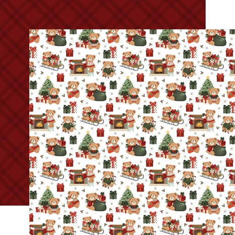 Carta Bella Have A Beary Christmas 12x12 Inch Collection Kit (CBBC518016) Carta Bella Have A Beary Christmas 12x12 Inch Collection Kit (CBBC518016)