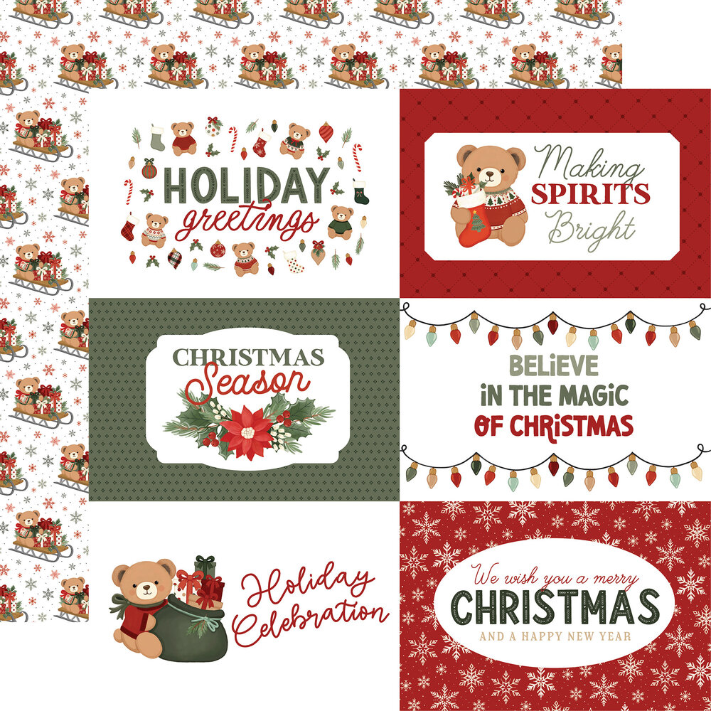 Carta Bella Have A Beary Christmas 12x12 Inch Collection Kit (CBBC518016) Carta Bella Have A Beary Christmas 12x12 Inch Collection Kit (CBBC518016)