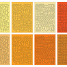 Echo Park Essentials Yellow Alpha Sticker Book (YE530029)