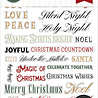 Echo Park Essentials Vintage Christmas Phrases Sticker Book (VCP531029)