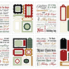 Echo Park Essentials Vintage Christmas Phrases Sticker Book (VCP531029)