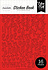 Essentials Red Alpha Sticker Book (RE529029)