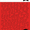 Echo Park Essentials Red Alpha Sticker Book (RE529029)