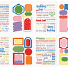 Echo Park Essentials Celebration Phrases Sticker Book (CEP533029)