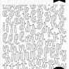 Echo Park Essentials Blue Alpha Sticker Book (BLE526029)