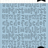Echo Park Essentials Black And White Alpha Sticker Book (BWE525029)