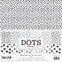 Watercolor Polka Dots Winter 12x12 Inch Collection Kit (WDW536016)