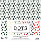 Echo Park Watercolor Polka Dots Christmas 12x12 Inch Collection Kit (WDC537016)