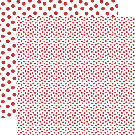 Echo Park Watercolor Polka Dots Christmas 12x12 Inch Collection Kit (WDC537016)