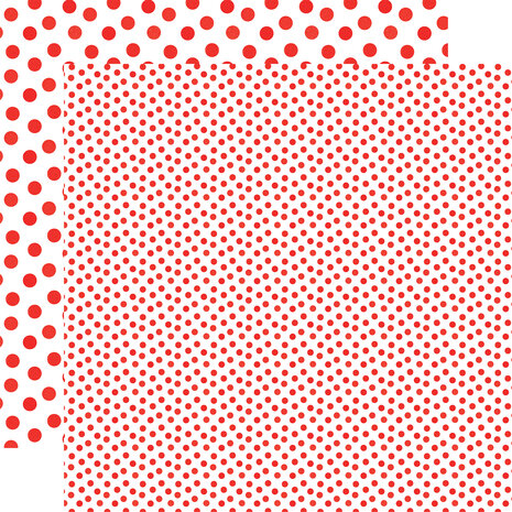 Echo Park Watercolor Polka Dots Christmas 12x12 Inch Collection Kit (WDC537016)