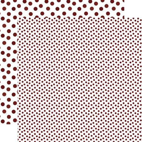 Echo Park Watercolor Polka Dots Autumn 12x12 Inch Collection Kit (WDA535016)