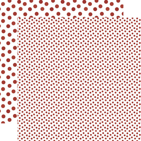 Echo Park Watercolor Polka Dots Autumn 12x12 Inch Collection Kit (WDA535016)