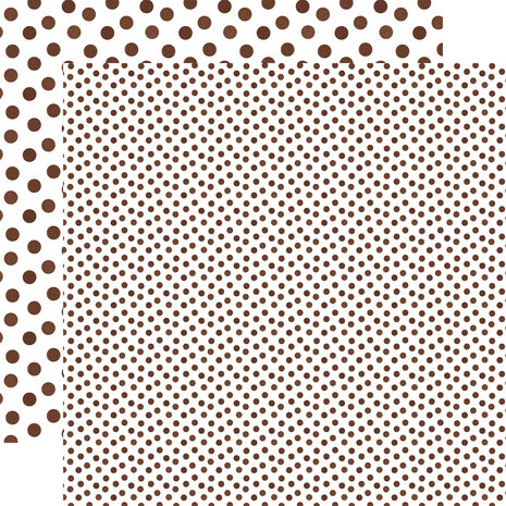 Echo Park Watercolor Polka Dots Autumn 12x12 Inch Collection Kit (WDA535016)