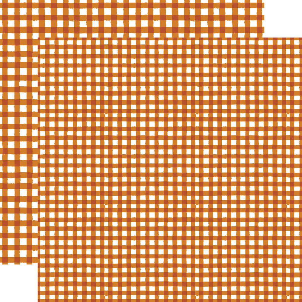 Echo Park Watercolor Gingham Autumn 12x12 Inch Collection Kit (WGA522016)