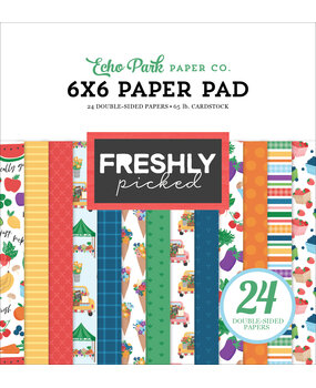 Echo Park Freshly Picked 6x6 Inch Paper Pad (FP510023)
