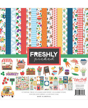 Echo Park Freshly Picked 12x12 Inch Collection Kit (FP510016)