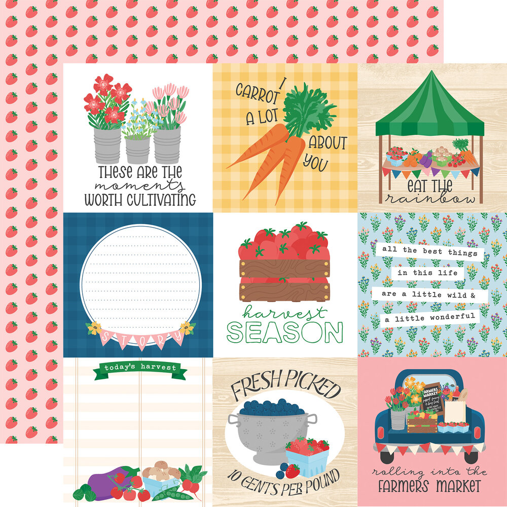Echo Park Freshly Picked 12x12 Inch Collection Kit (FP510016) Echo Park Freshly Picked 12x12 Inch Collection Kit (FP510016)