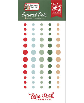 Echo Park Here Comes Santa Paws Enamel Dots (HCSP517028)