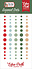 Here Comes Santa Paws Enamel Dots (HCSP517028) Here Comes Santa Paws Enamel Dots (HCSP517028)