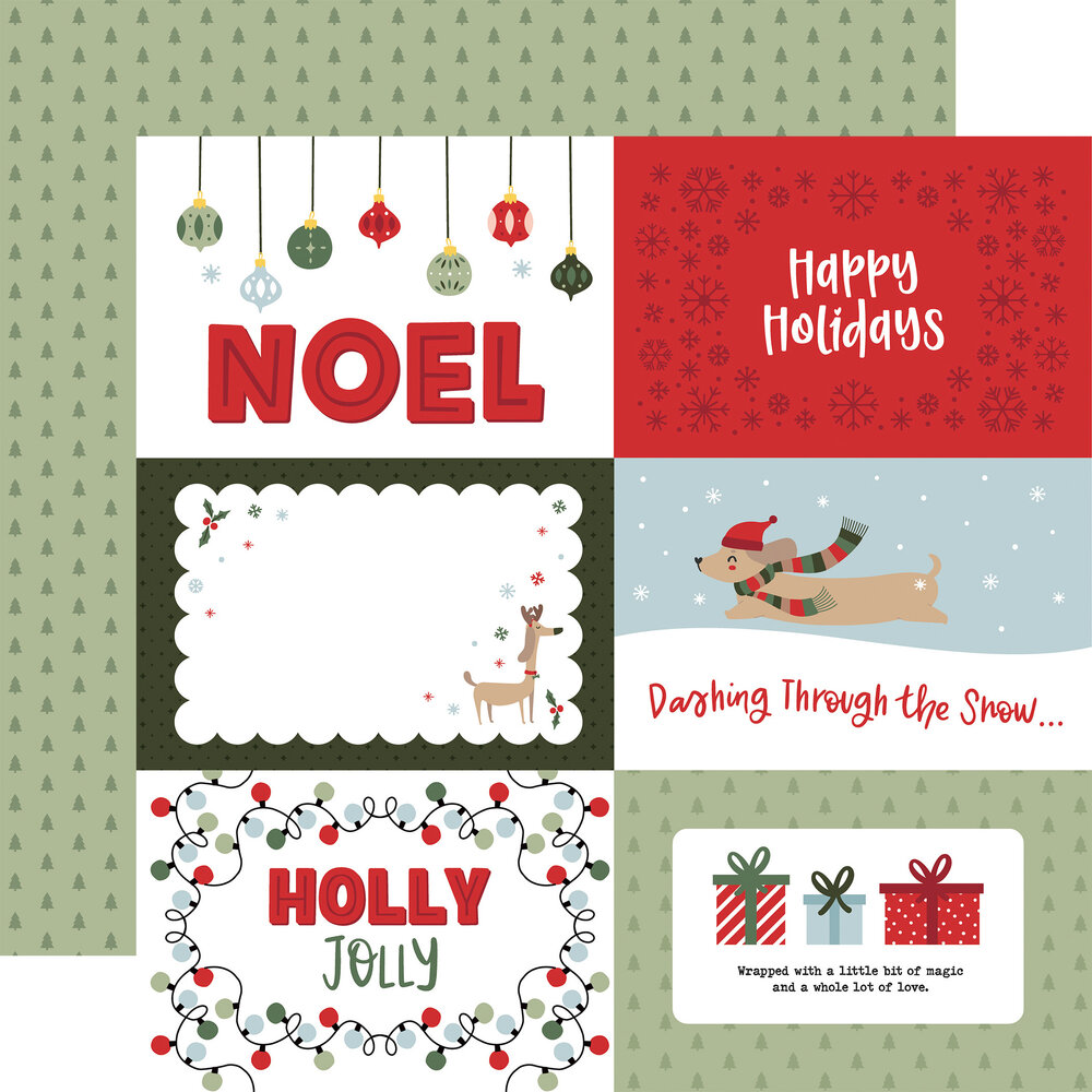 Echo Park Here Comes Santa Paws 12x12 Inch Collection Kit (HCSP517016) Echo Park Here Comes Santa Paws 12x12 Inch Collection Kit (HCSP517016)
