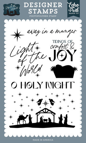 Echo Park Joy To The World Designer Stamp Set Light Of The World (JTW521041) Echo Park Joy To The World Designer Stamp Set Light Of The World (JTW521041)