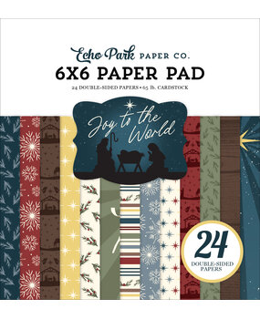 Echo Park Joy To The World 6x6 Inch Paper Pad (JTW521023)