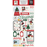 Echo Park Mouse And Me Christmas 6x13 Inch Chipboard Word & Phrases (MMC520022)