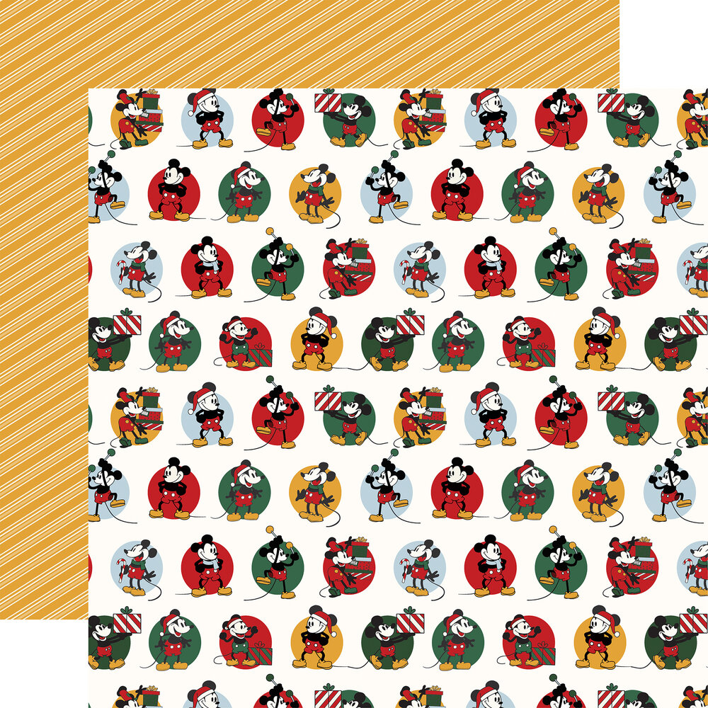 Echo Park Mouse And Me Christmas 12x12 Inch Collection Kit (MMC520016)