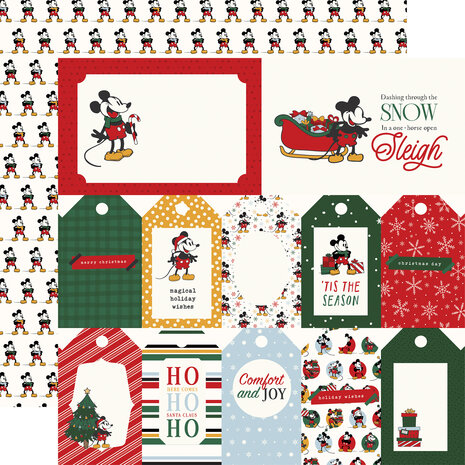 Echo Park Mouse And Me Christmas 12x12 Inch Collection Kit (MMC520016)