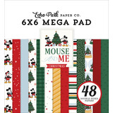 Echo Park Mouse And Me Christmas 6x6 Inch Cardmakers Mega Pad (MMC520031)