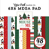 Echo Park Mouse And Me Christmas 6x6 Inch Cardmakers Mega Pad (MMC520031) Echo Park Mouse And Me Christmas 6x6 Inch Cardmakers Mega Pad (MMC520031)