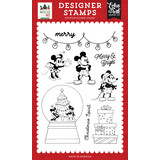 Echo Park Mouse And Me Christmas Designer Stamp Set Christmas Spirit (MMC520048)
