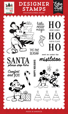 Echo Park Mouse And Me Christmas Designer Stamp Set Little Merry Magic (MMC520047) Echo Park Mouse And Me Christmas Designer Stamp Set Little Merry Magic (MMC520047)