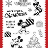 Echo Park Mouse And Me Christmas Designer Stamp Set Once Upon A Christmas (MMC520046)
