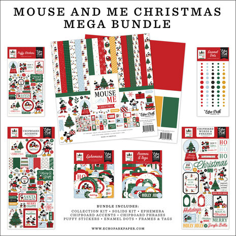 Echo Park Mouse And Me Christmas Mega Bundle (MMC520050)