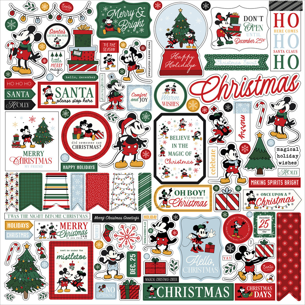Echo Park Mouse And Me Christmas Mega Bundle (MMC520050)
