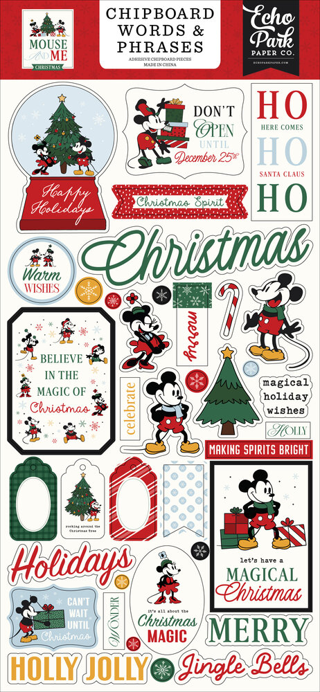 Echo Park Mouse And Me Christmas Mega Bundle (MMC520050)