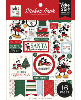 Echo Park Mouse And Me Christmas Sticker Book (MMC520029)