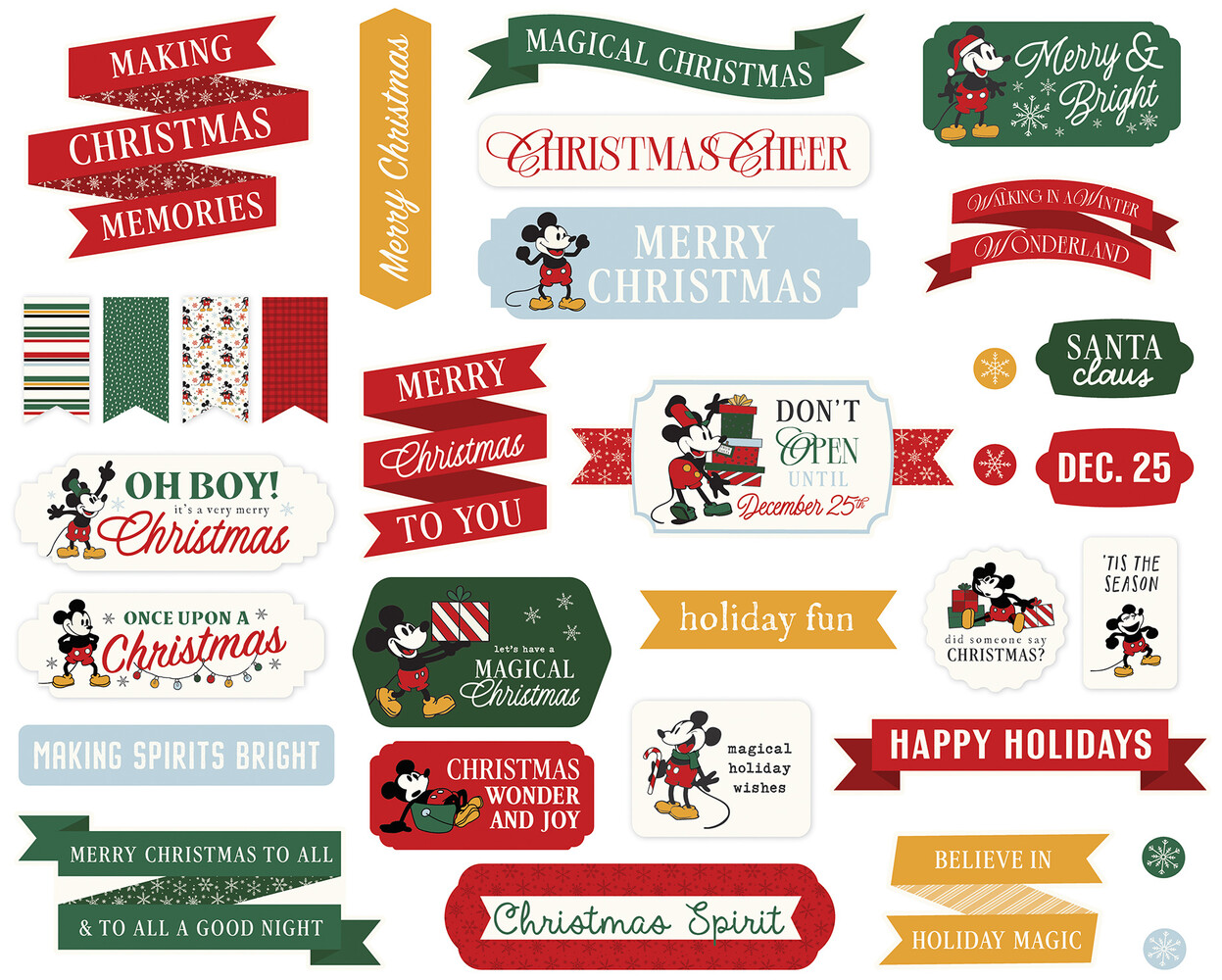 Echo Park Mouse And Me Christmas Titles & Phrases (MMC520032) Echo Park Mouse And Me Christmas Titles & Phrases (MMC520032)
